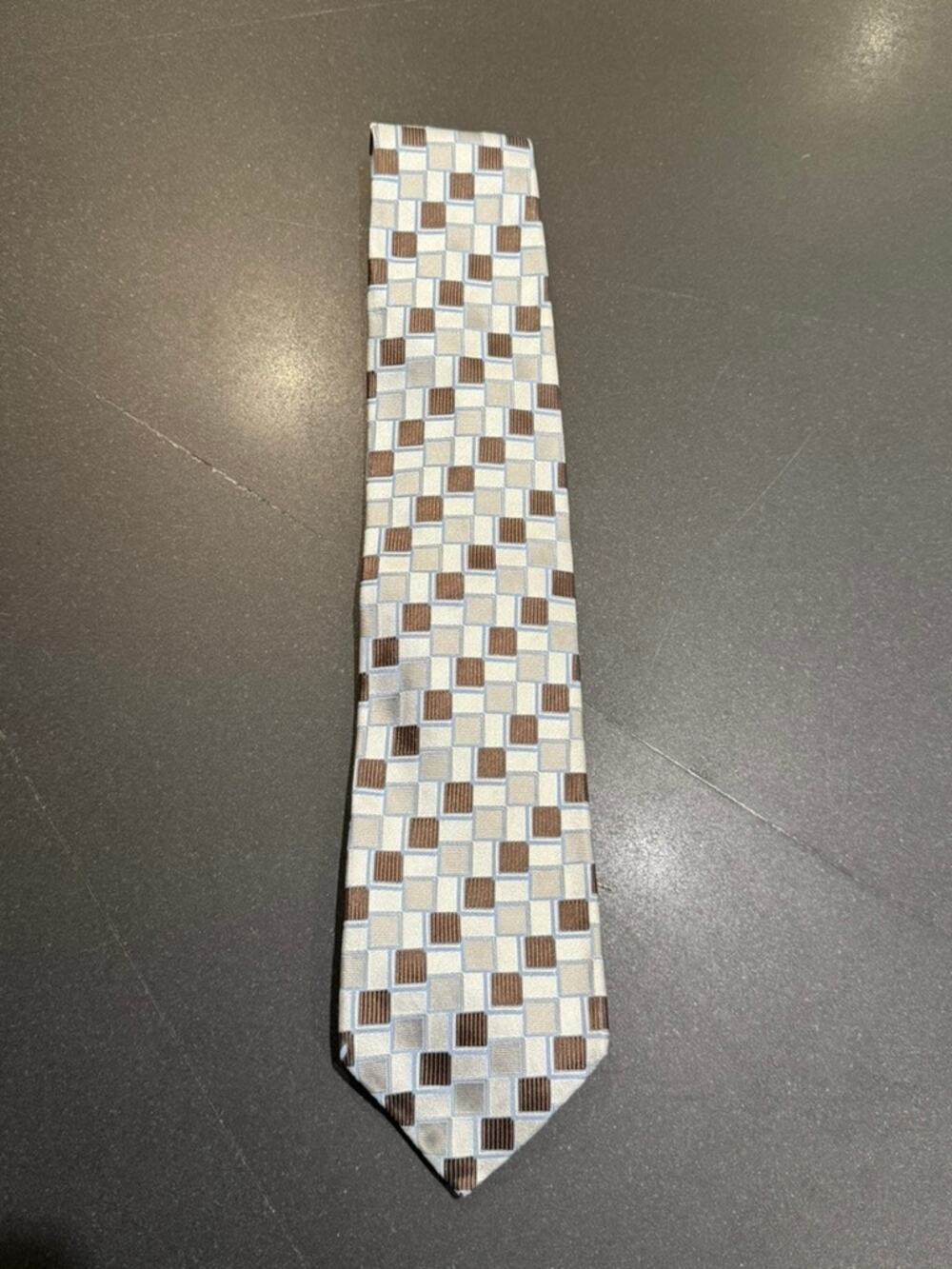 Hugo Boss Geometric Silk Tie